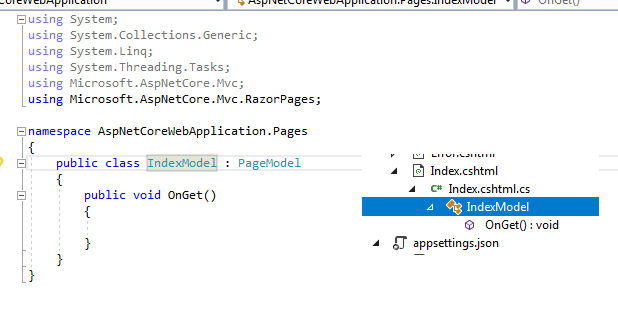 page in asp.net core