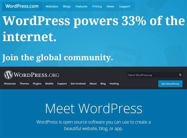create wordpress blog
