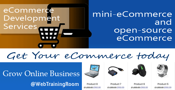 eCommerce website development