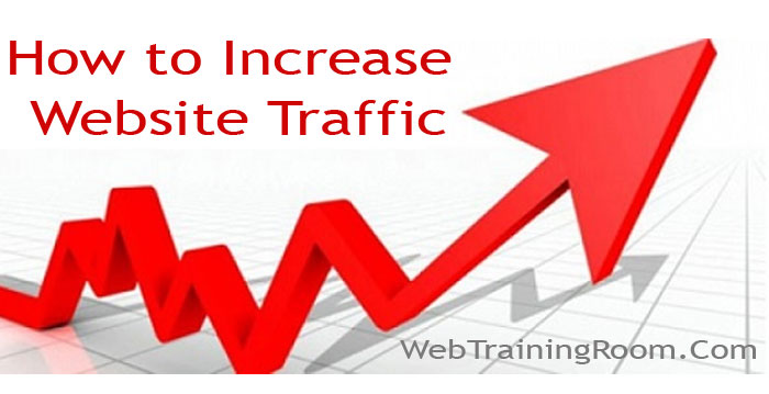 increase visitor traffic to website